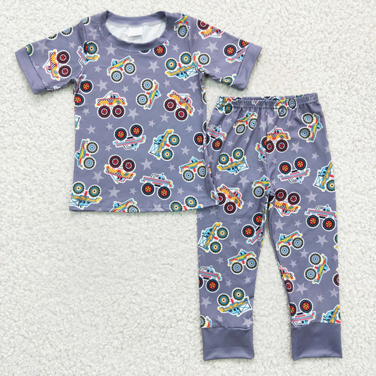 Baby Boys Car Pajama Set