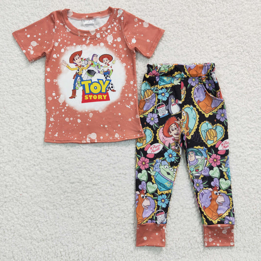 Baby BOys Cartoon Toy Pants Outfit