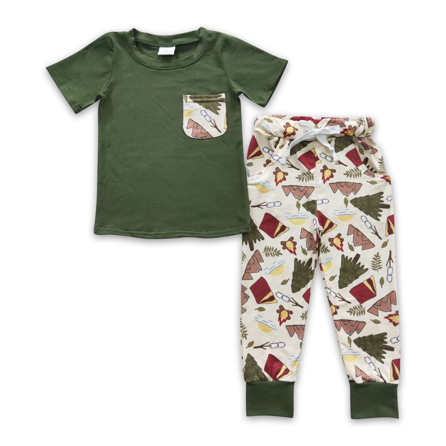 Toddler Sibling Short Sleeve Top Pants Outfit On Sale