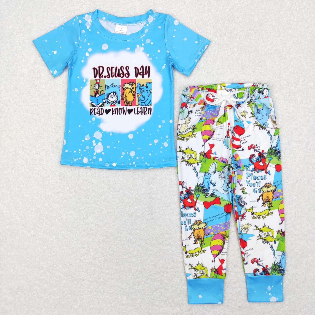 Baby Girls Boys Sibling Dr Reading Designs Clothes Sets