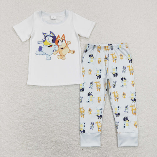 BSPO0265 Baby Boys Cartoon Dog Outfit