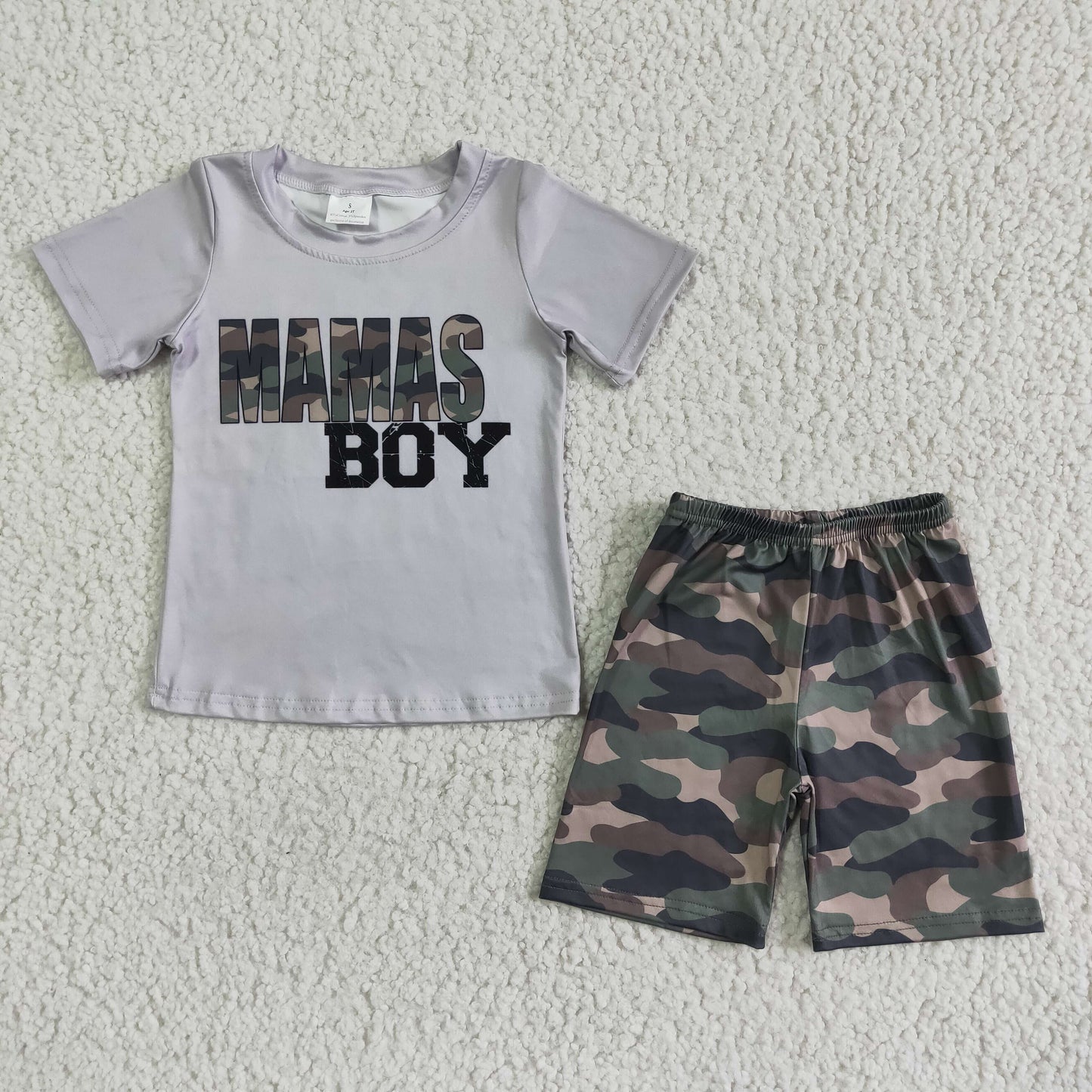 BSSO0049 Summer Mamas Boy Camo Outfit On Sale