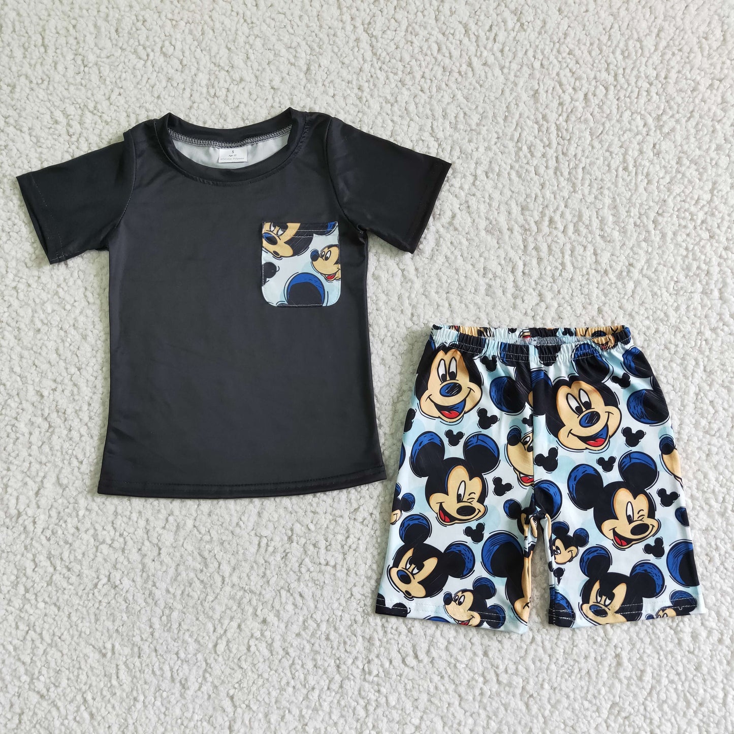 BSSO0053 Boys Summer Cartoon Outfit