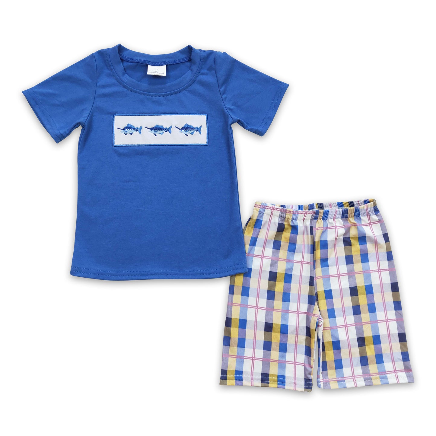 Toddler Baby Boys Summer Short Sleeve Top Shorts Set On Sale