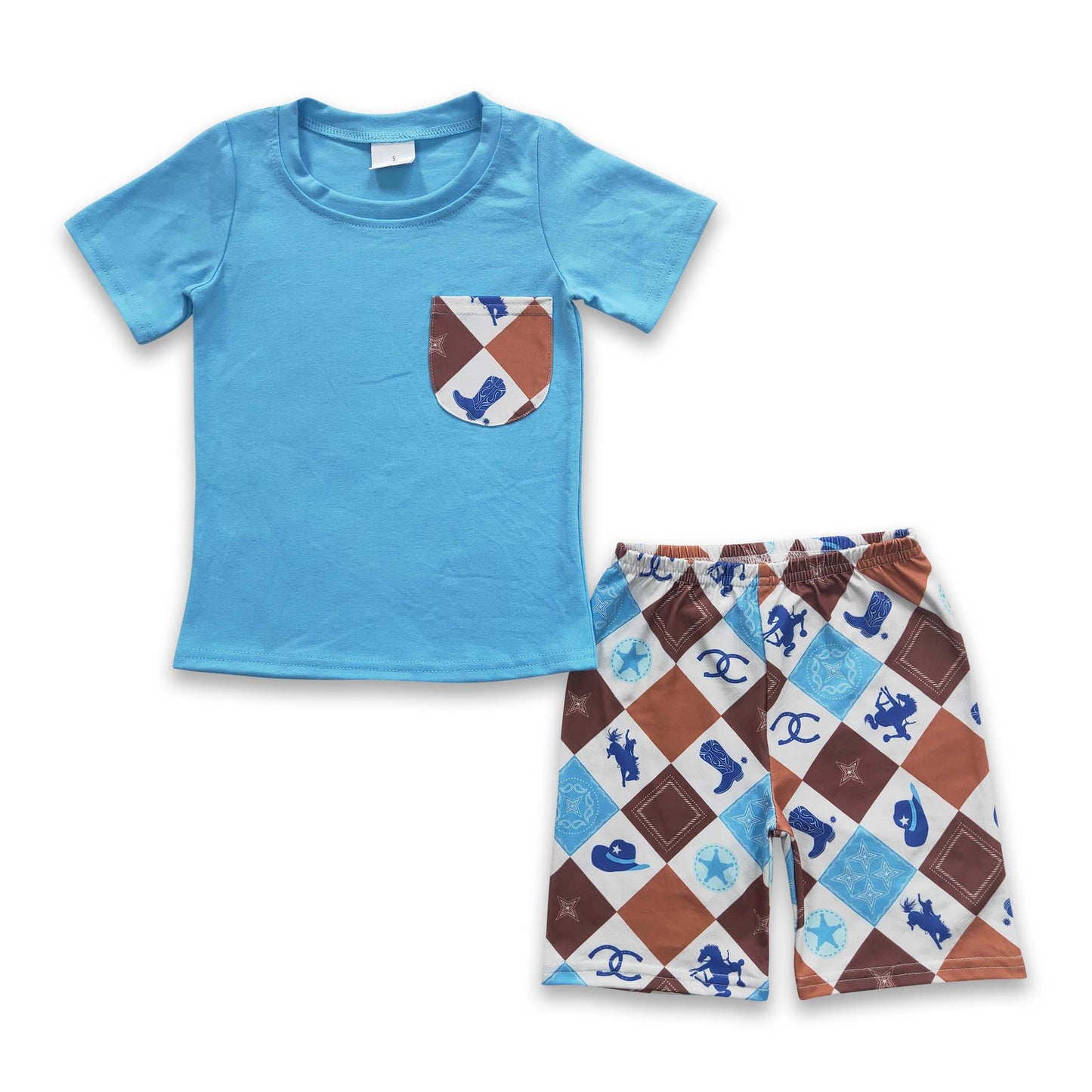 SUmmer Baby Boys Shorts Outfit On Sale $5.5