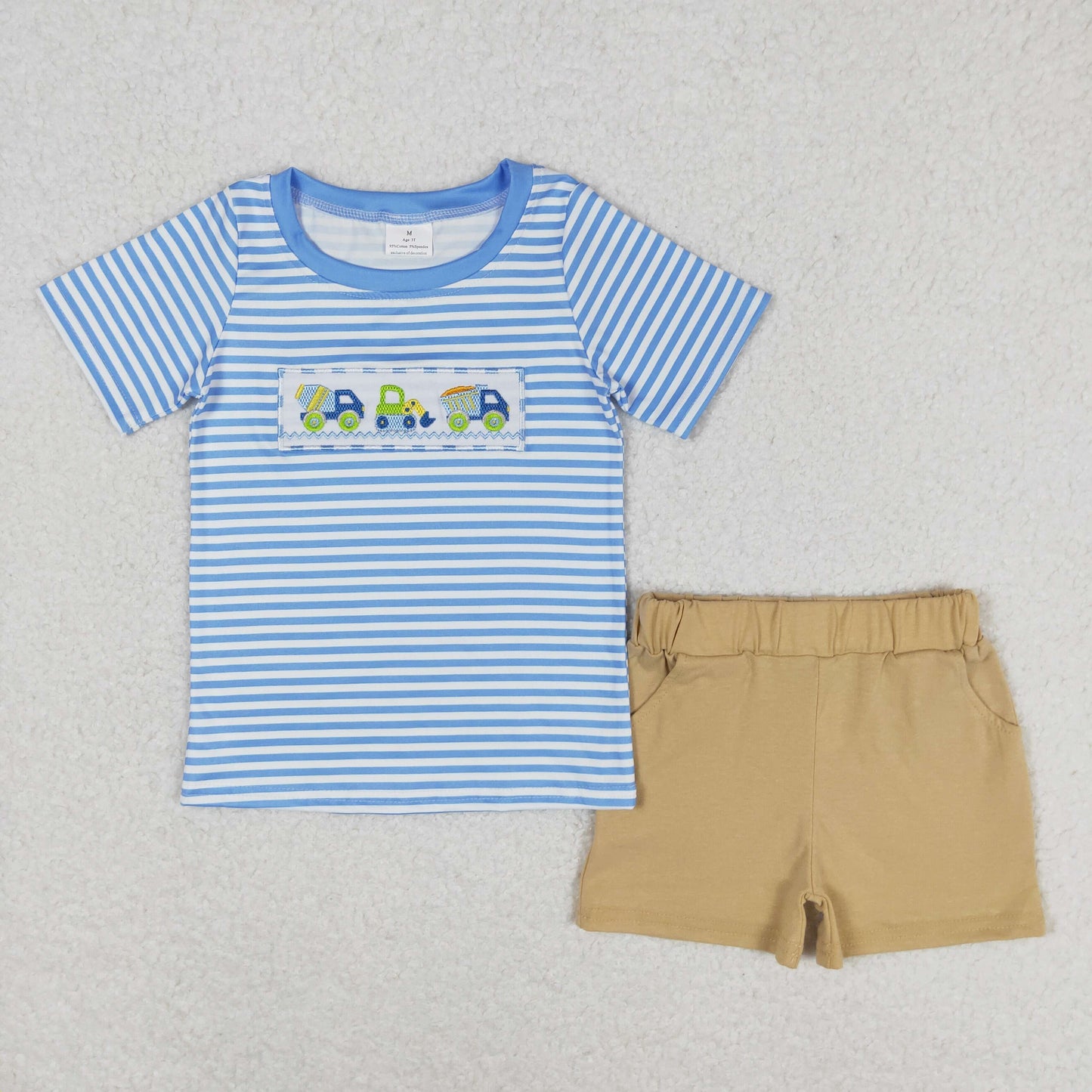 Sibling Baby Boys Summer Shorts Set