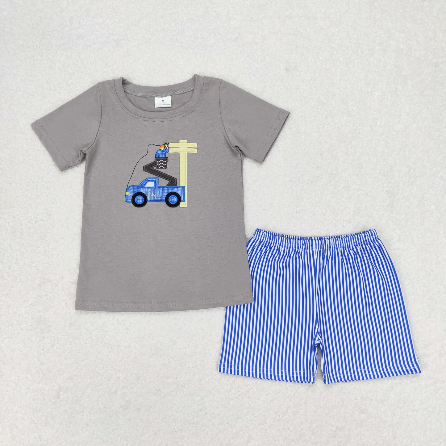Sibling Baby Boys Summer Shorts Set