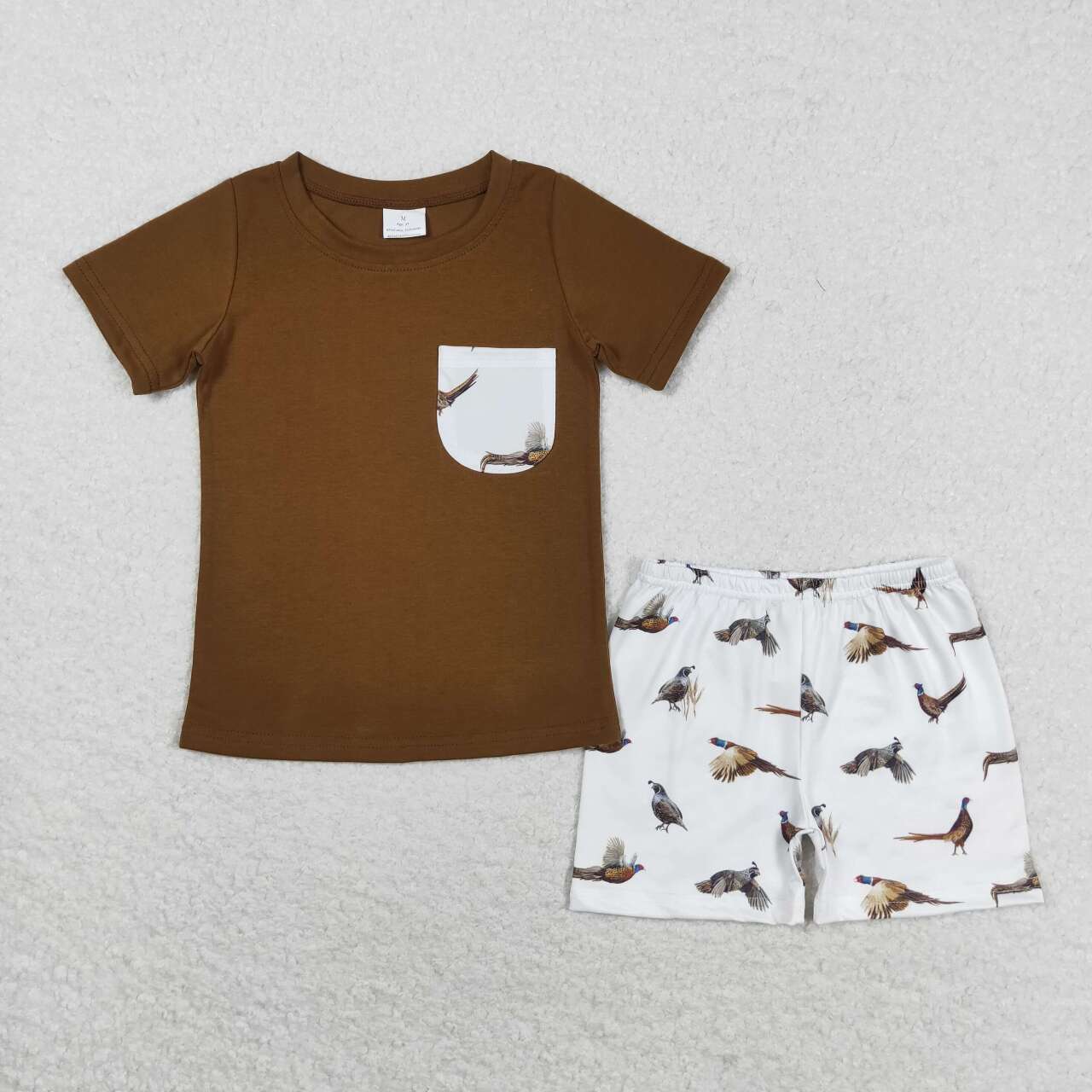 Baby Boys  Sibling Summer Wild Chicken Shorts Clothes Sets Romper