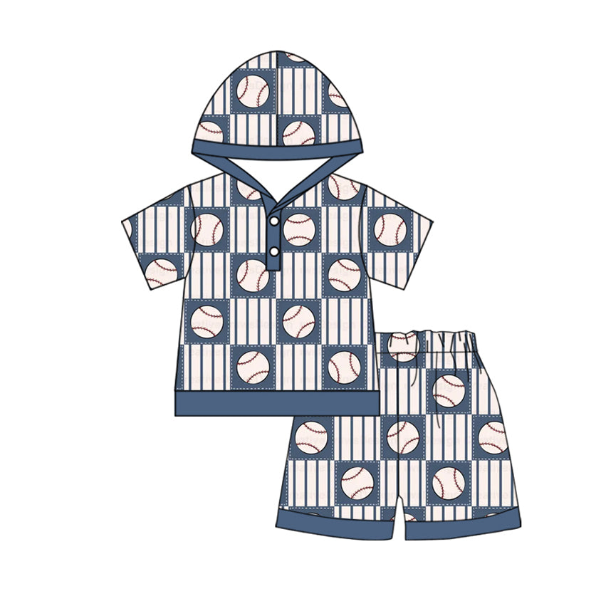 Sibling Baby Boys Brother Baseball Clothes