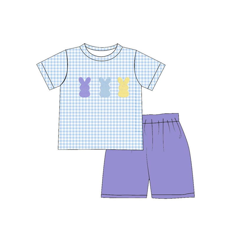 BSSO1771 Baby Boys Rabbits Outfit preorder