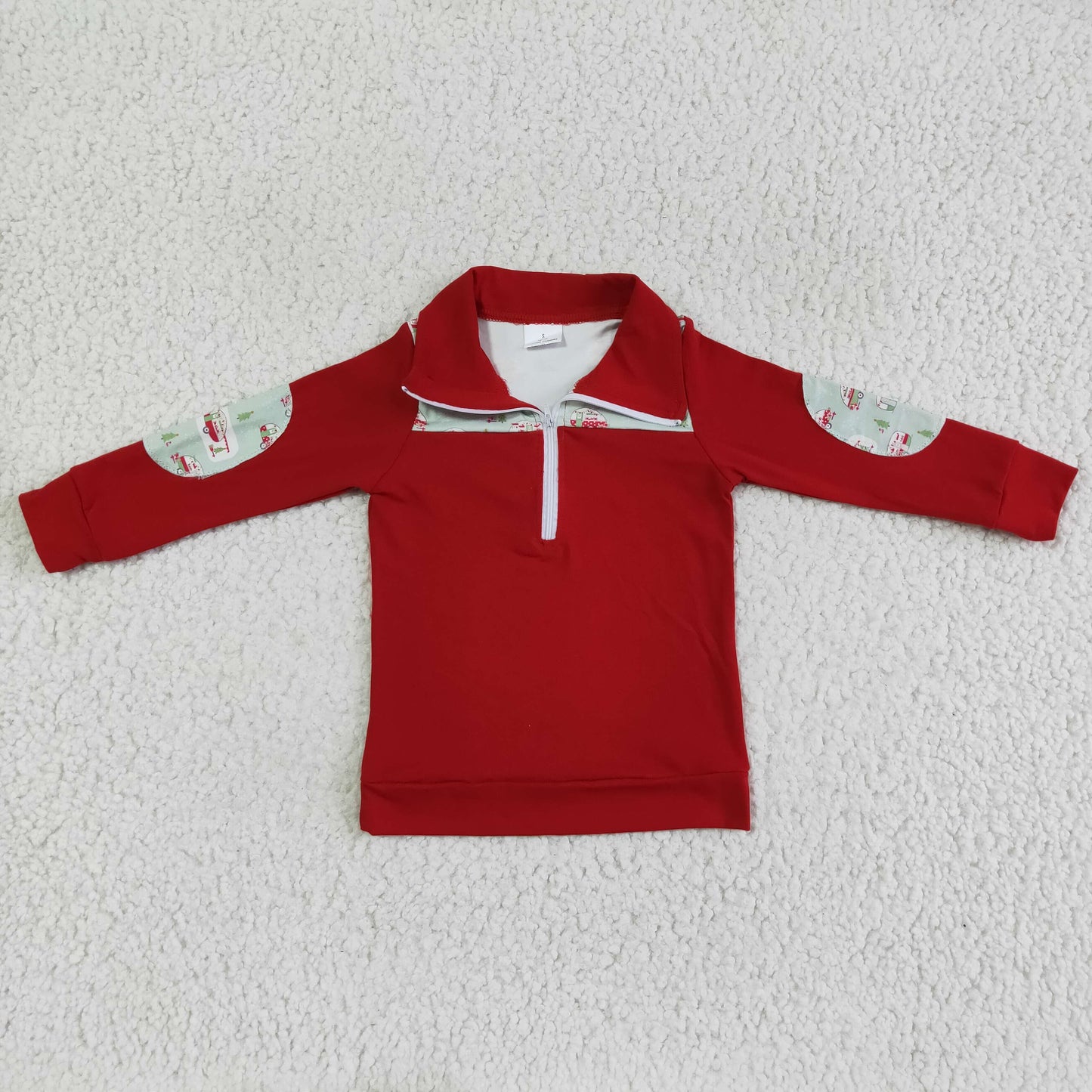 Toddler Boys Zip Pullover Top On Sale