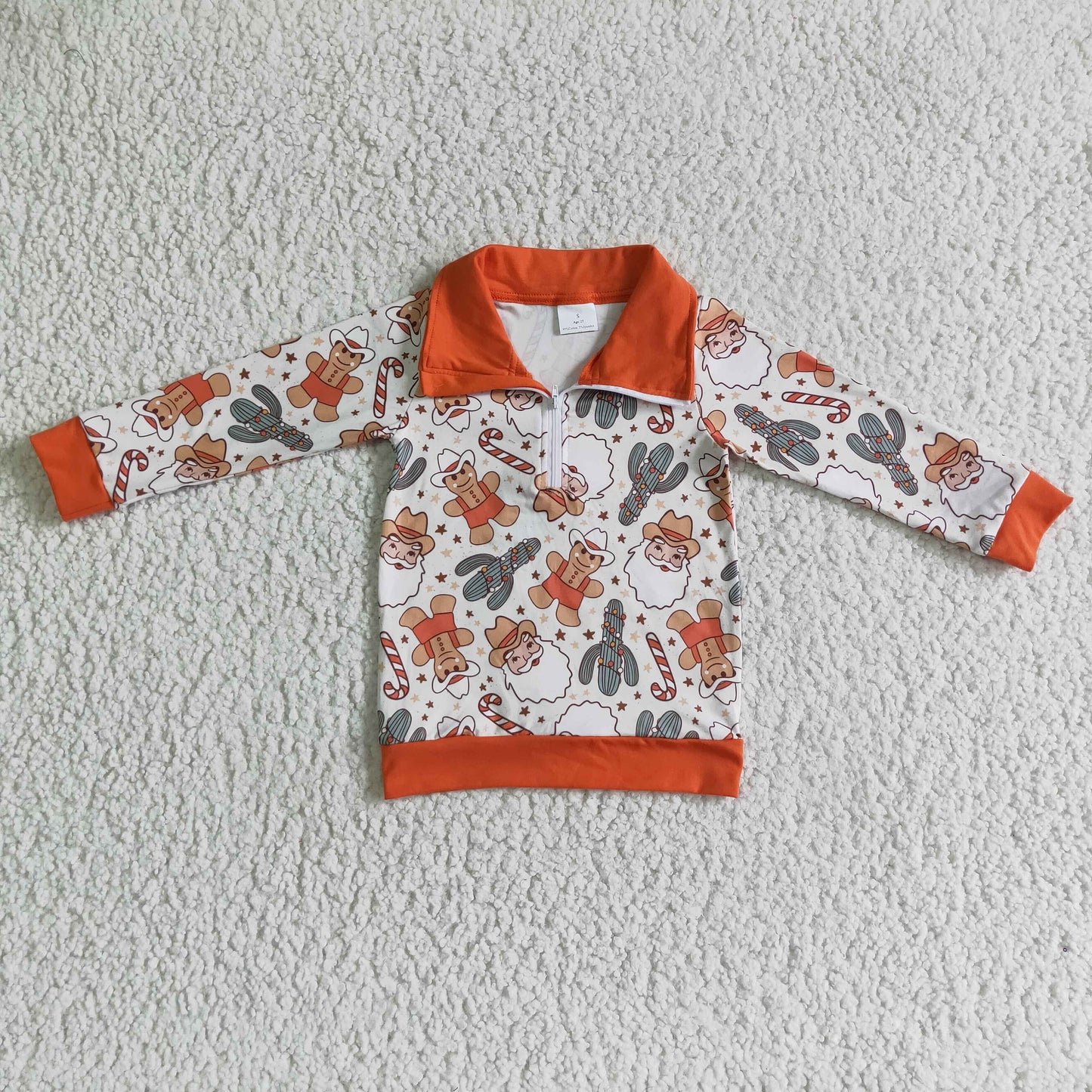 Toddler Boys Zip Pullover Top On Sale