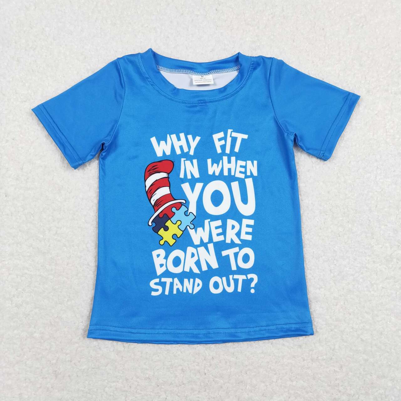 Baby Boys Dr Reading Blue Short Sleeve Tee Shirts Tops