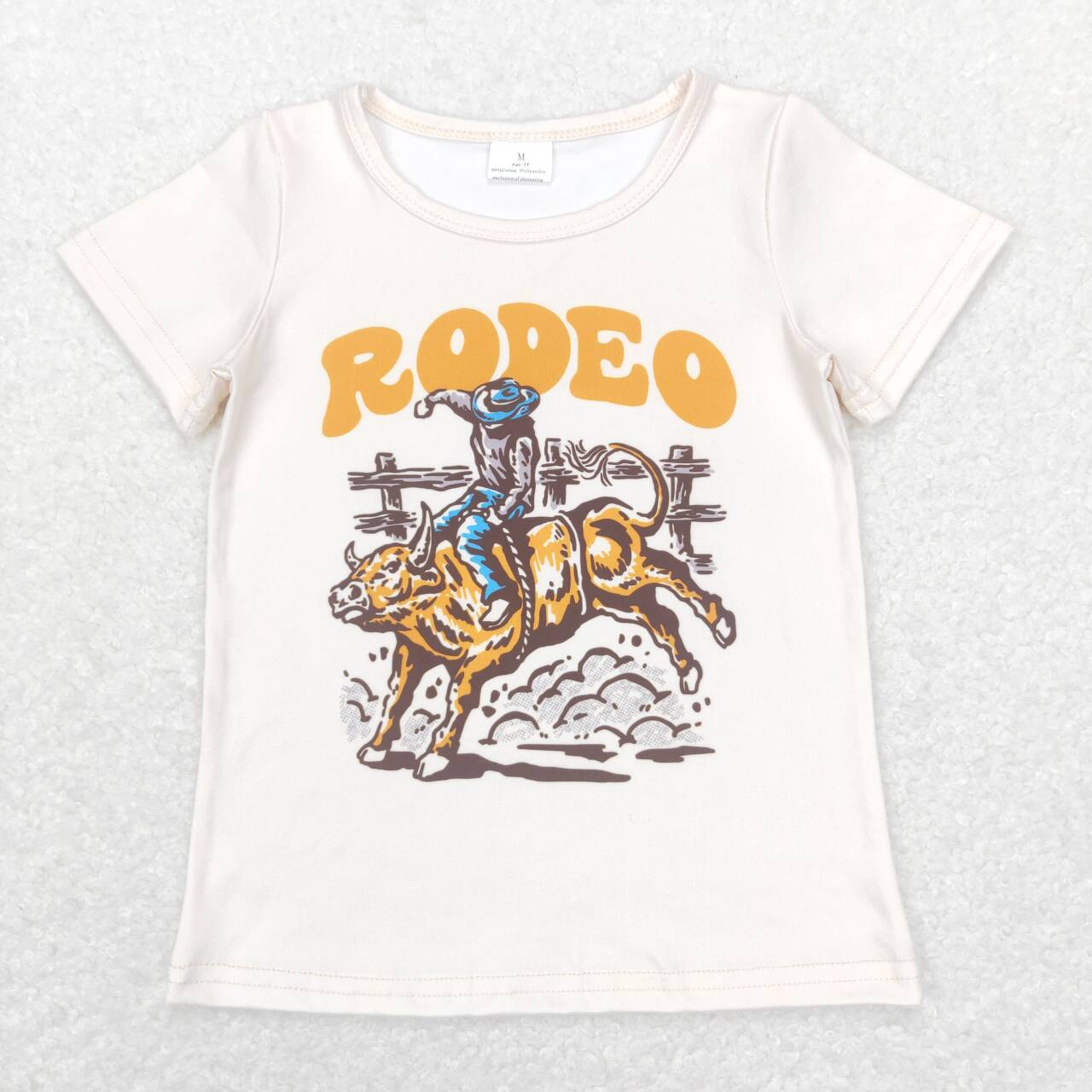 Baby Boys  Western Rodeo Short Sleeve Shirt Top Tee