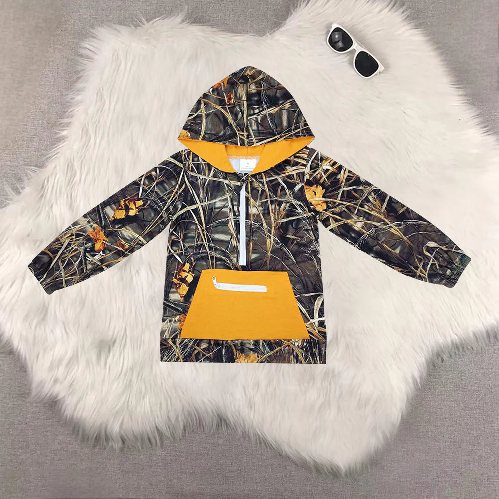 Sibling Baby Girls Boys Camo Shorts Set