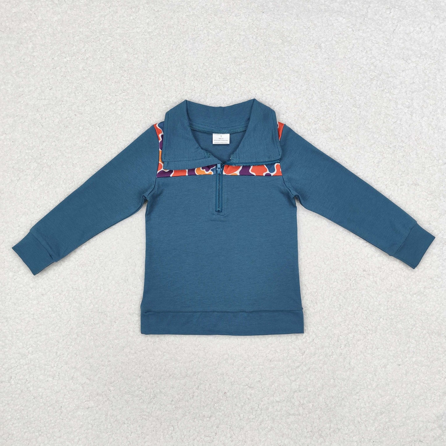BT0798 Toddler Baby Boys Long Sleeve Pullover Top