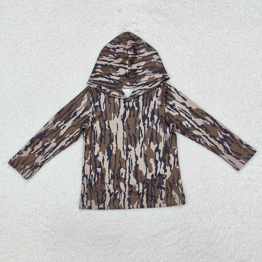 Baby Boys Bottomland  Camo Hoodie Top