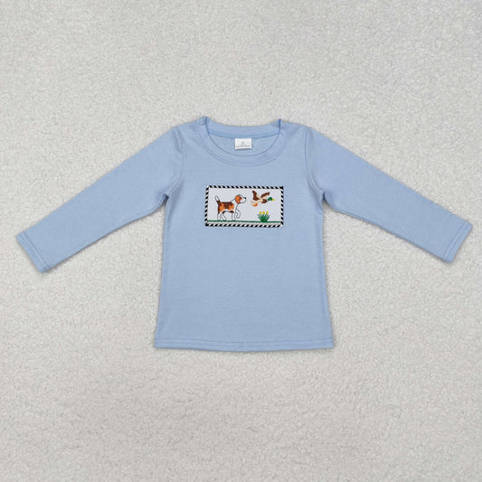 Baby Boys Hunting Dog Duck Long Sleeve Top