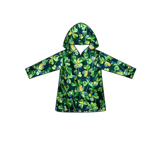 BT1100 Baby Boys Saint Patrick Shamrock Hoodie Top Preorder