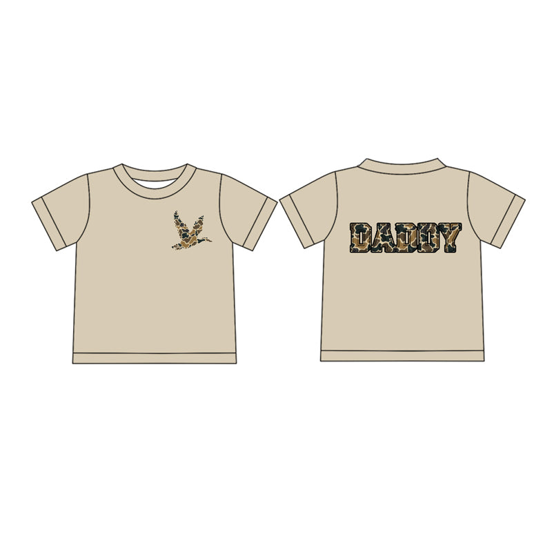 Adult Men Khaki Long Sleeves Camo Duck DADDY Top Shirts Preorder