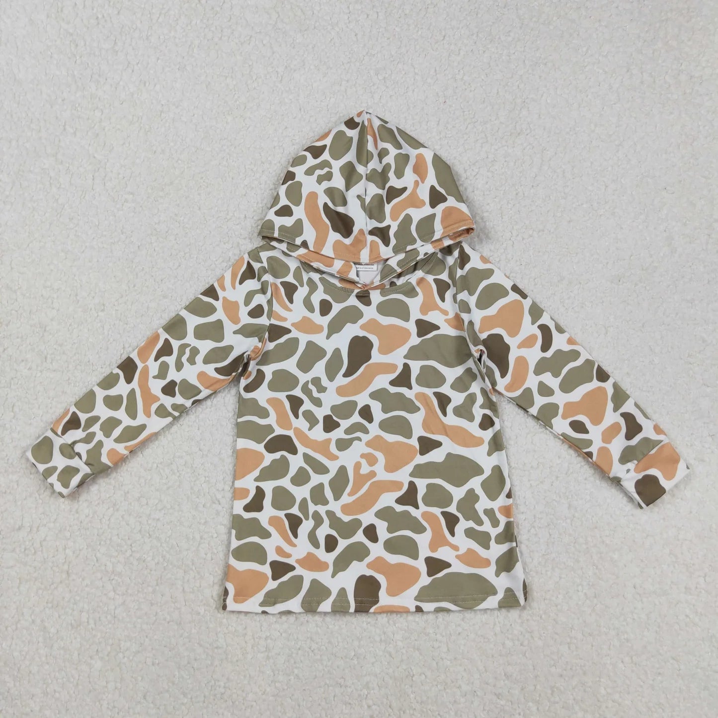 Sibling Baby Boys Southern Camo Long Sleeves Hoodies Topsp