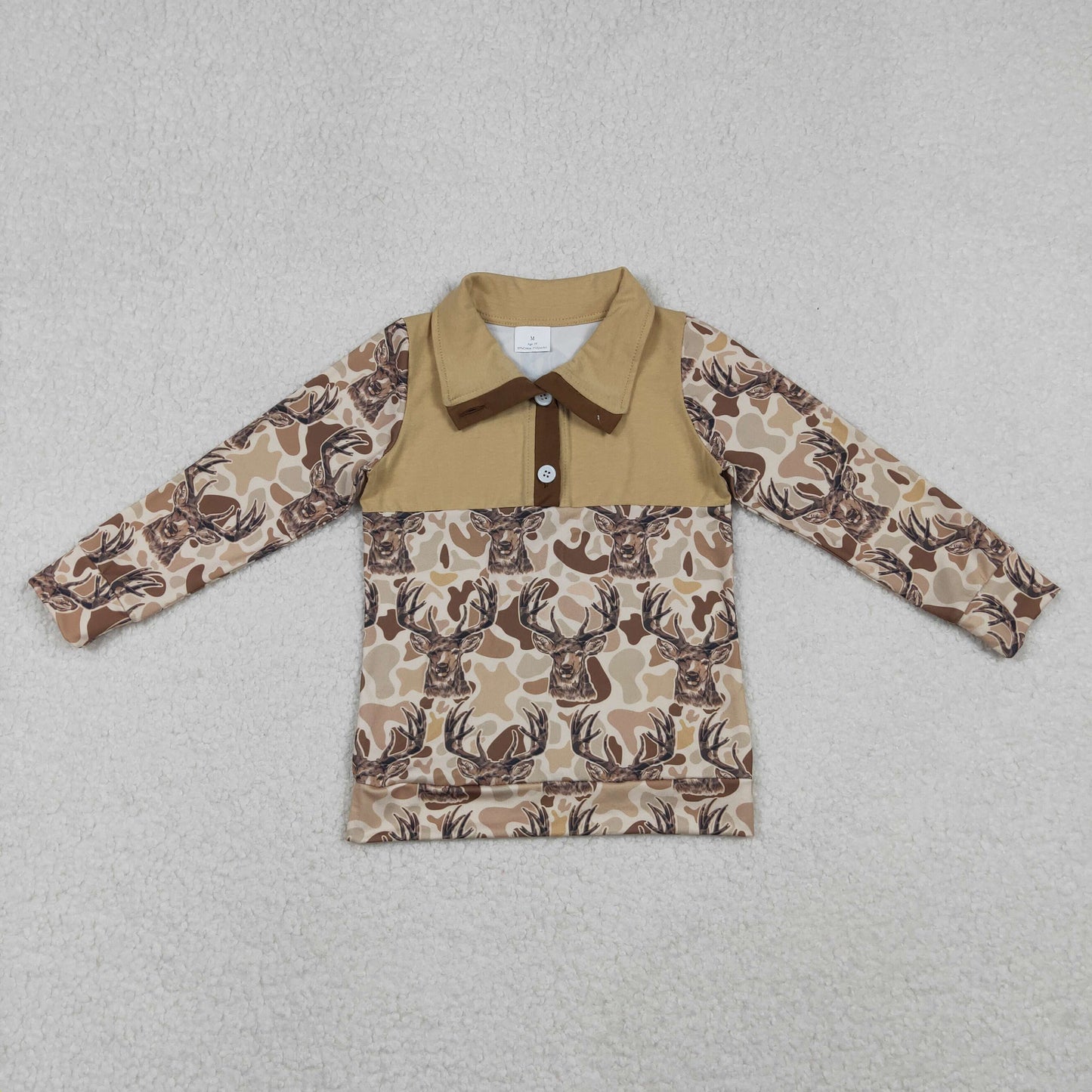 Sibling Baby Boys Hunting Camo Deer Hoodie Set/Pullover Top /Romper Long Sleeve