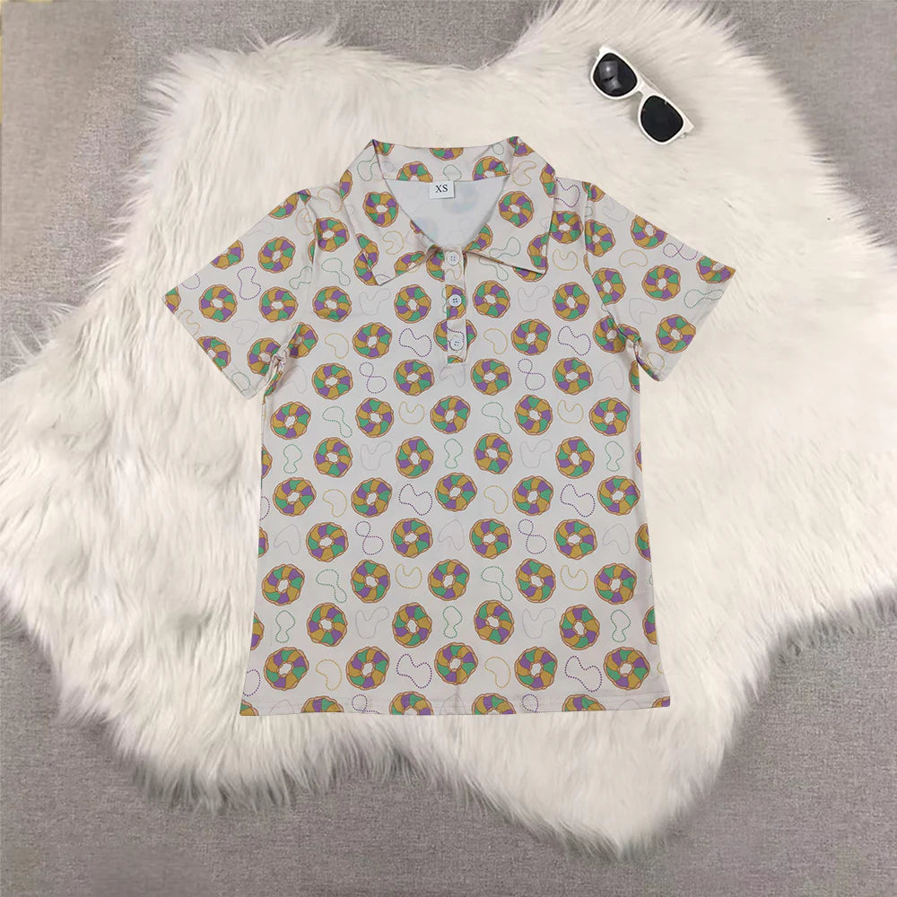 Adult Size  Mardigars Short Sleeve Polo Shirt Top