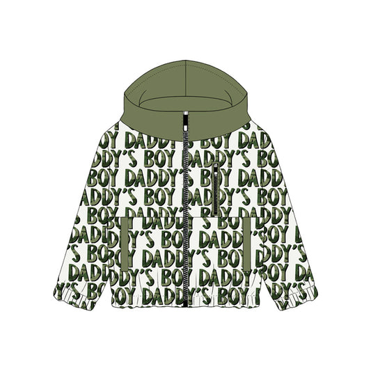 BT1569 Daddy's Boy Zip Jacket Preorder