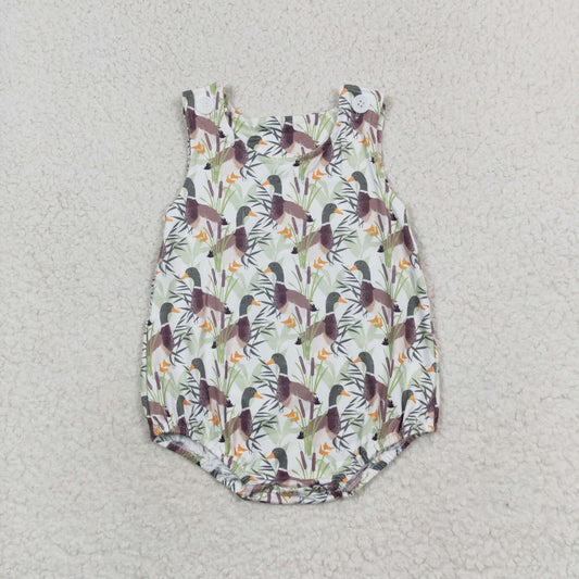 SR1251 Baby Boys Wild Duck Sleeveless Romper