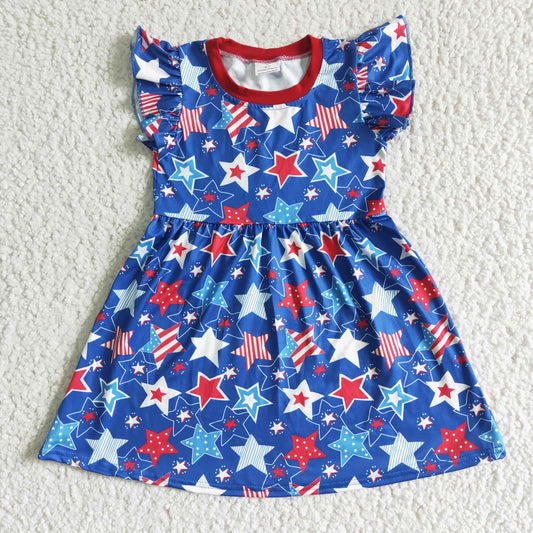 C11-9 Summer Girls 4th of July Dress