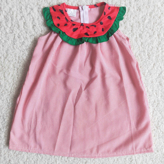 Baby Girls Summer Watermelon Dress