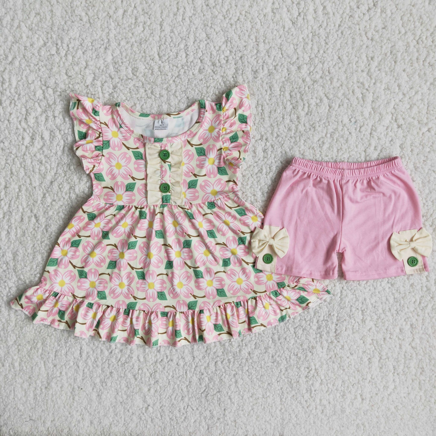 Summer Baby Girls Shorts Set On sale $2.99
