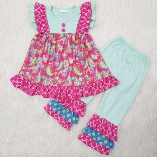 Baby Girls Spring Floral Set