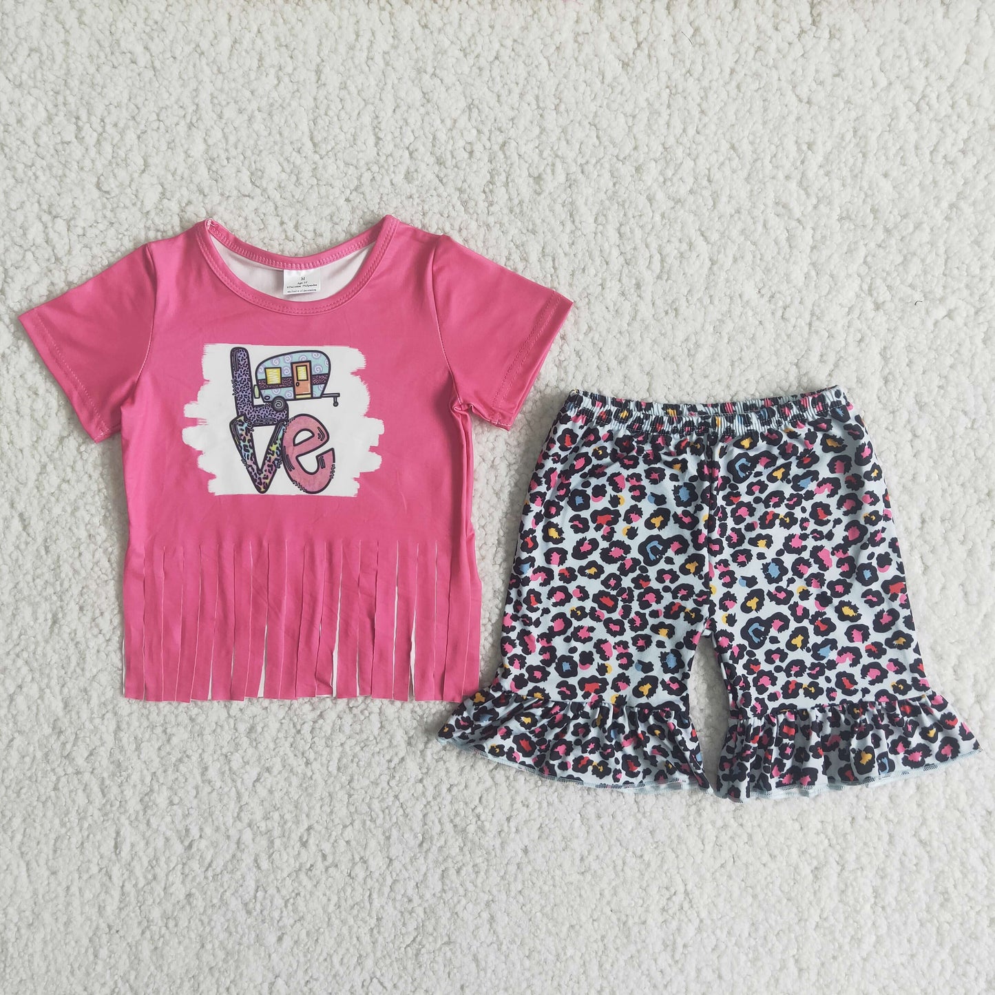 Summer Baby Girls Shorts Set On sale $2.99