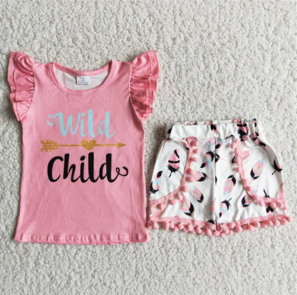 Summer Baby Girls Icing Shorts Set On sale $2.99