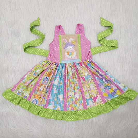 Cute Easter Bunny Twirl Dress