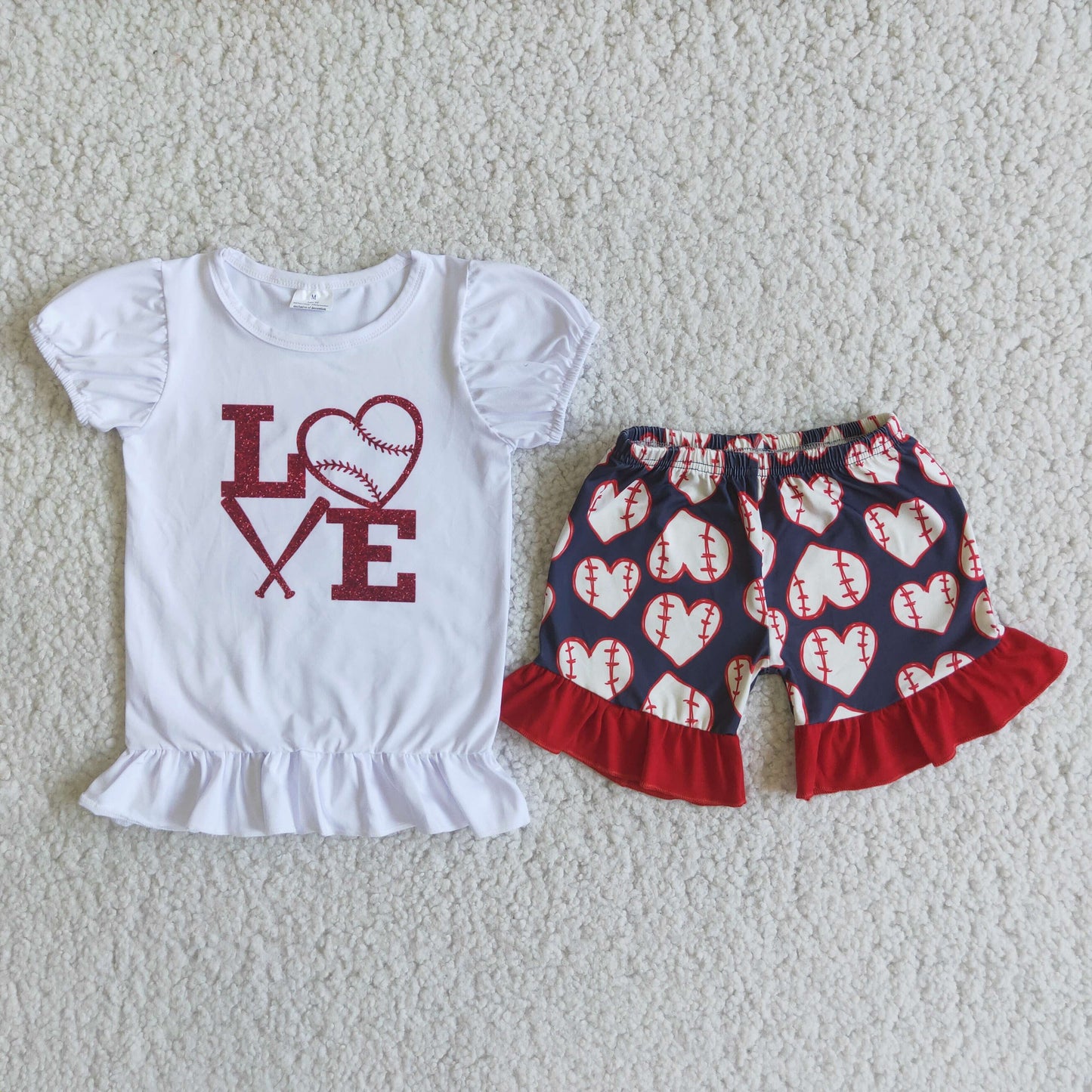 Summer Baby Girls Shorts Set On sale $2.99