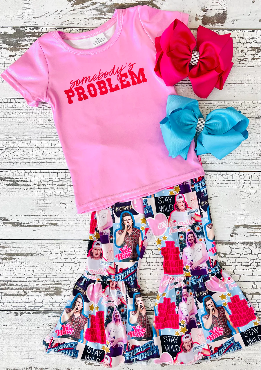 Girls Singer Outfit+headband