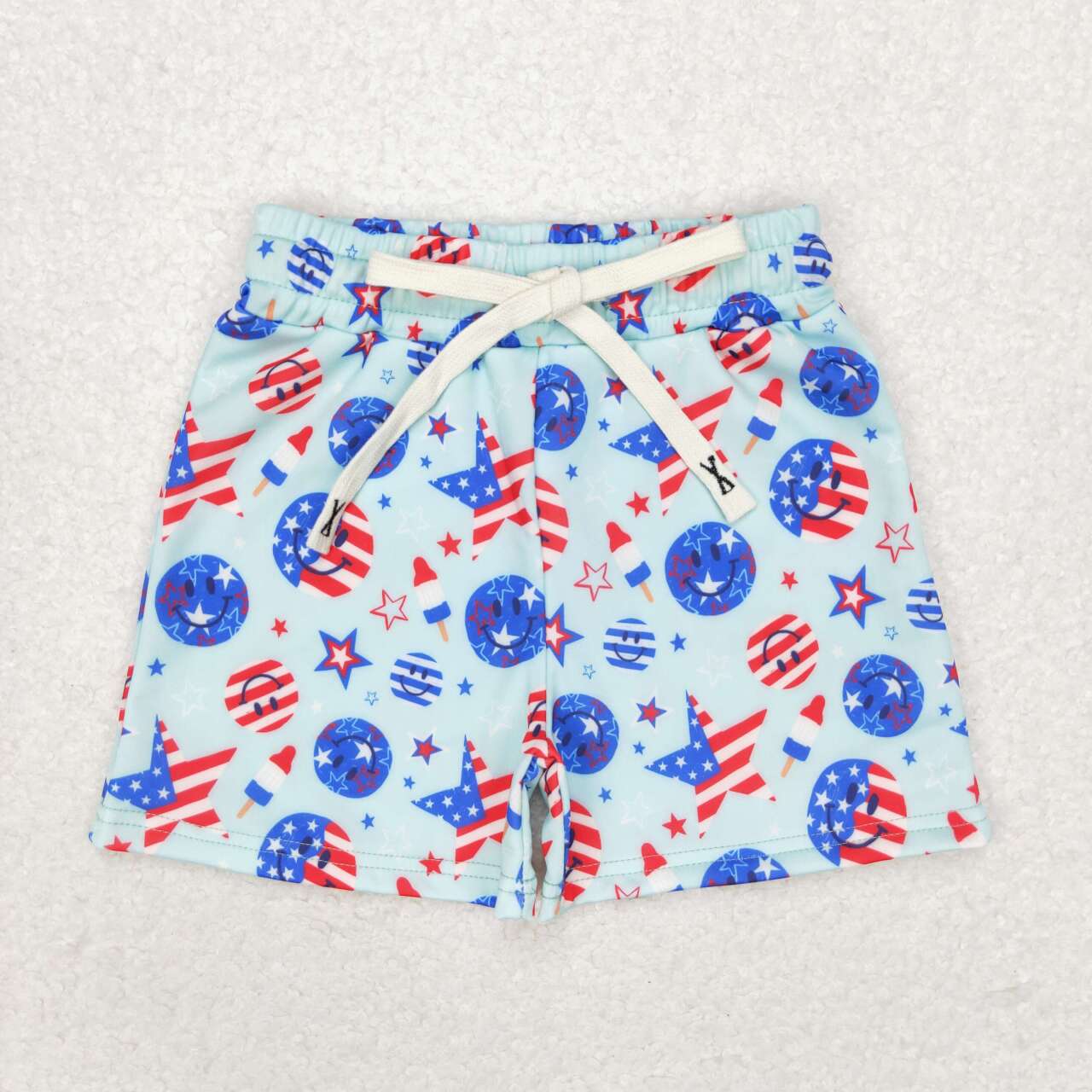 Summer Baby Boys Juy 4th Popsicle  Swimming Trunks