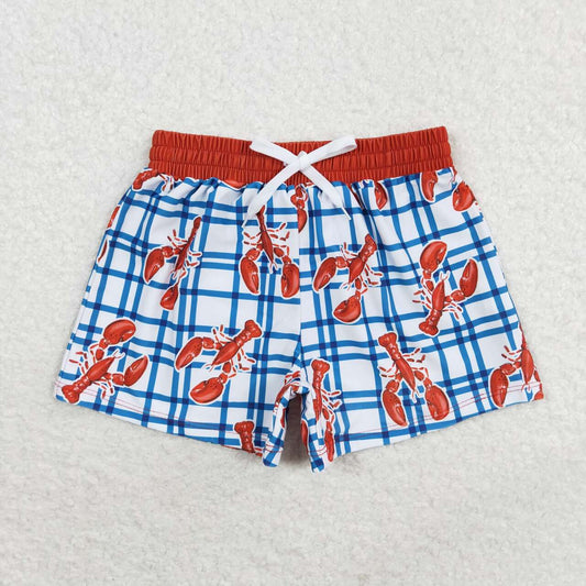 S0364 Baby Boys Crayfish Swimming Trunks