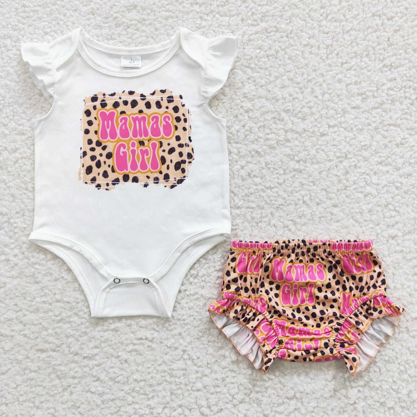 Summer Mama's Girl Bummie Set