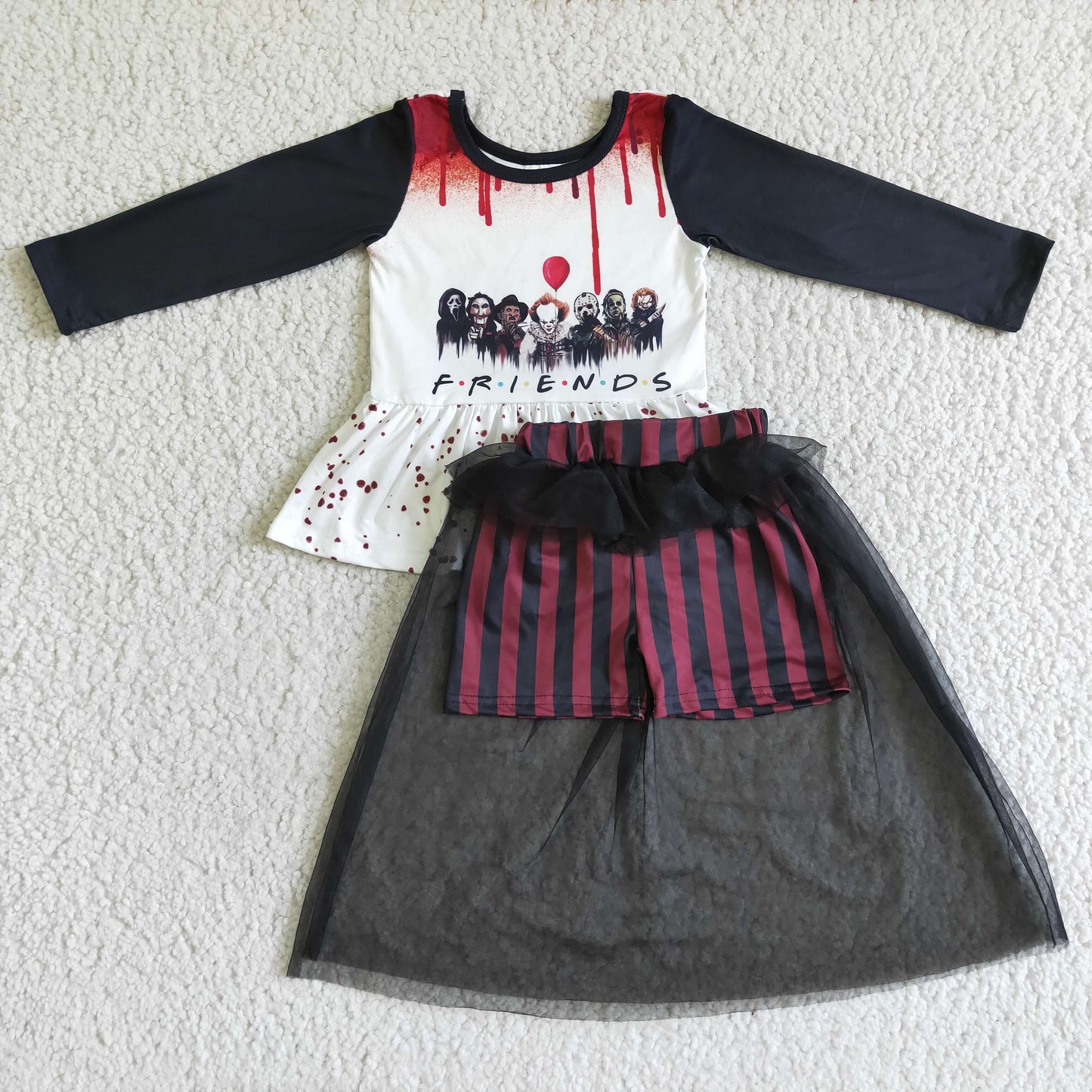 GLD0041 halloween girls outfit $5.5
