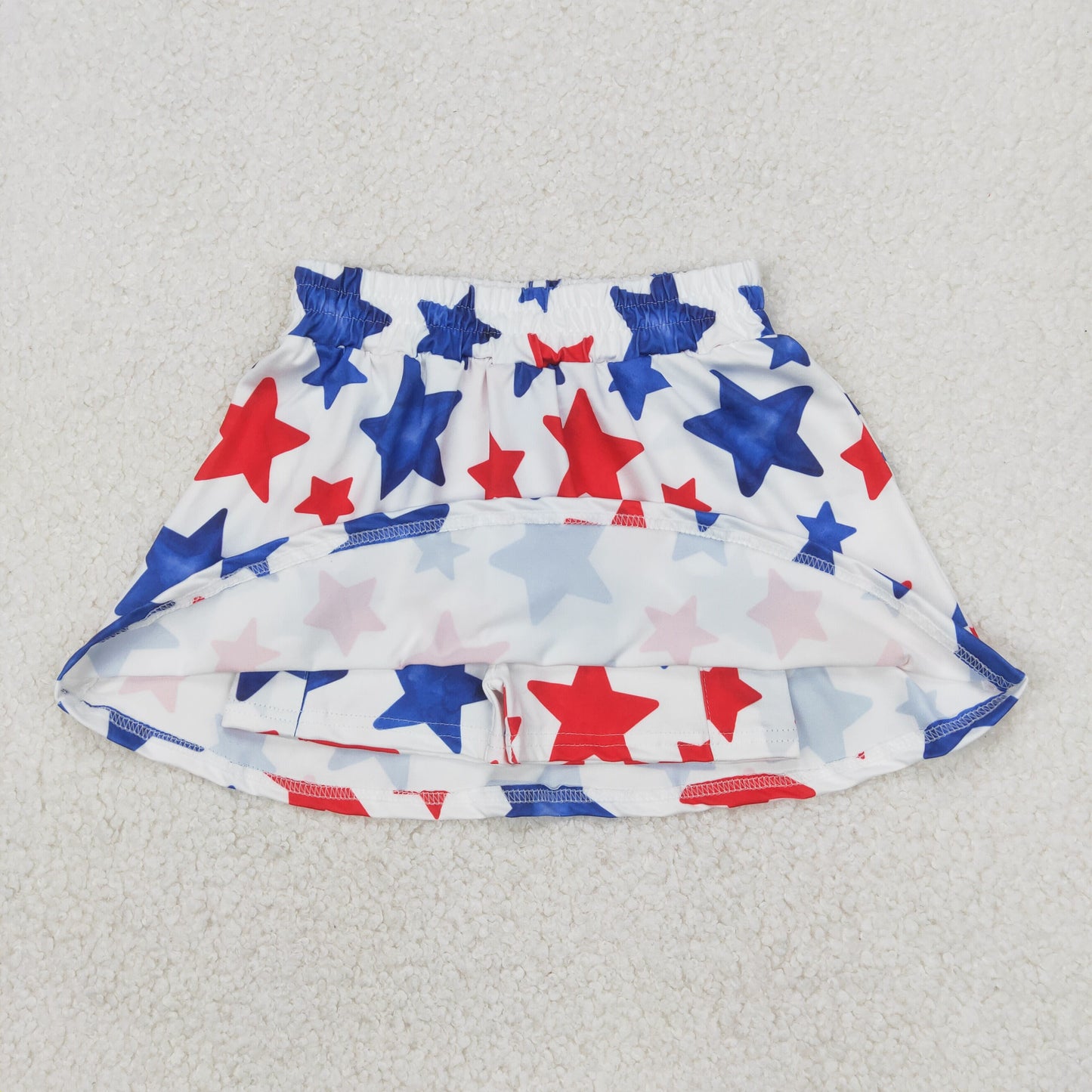 Sibling Baby Girls 4th Of July Summer Skorts Skirts