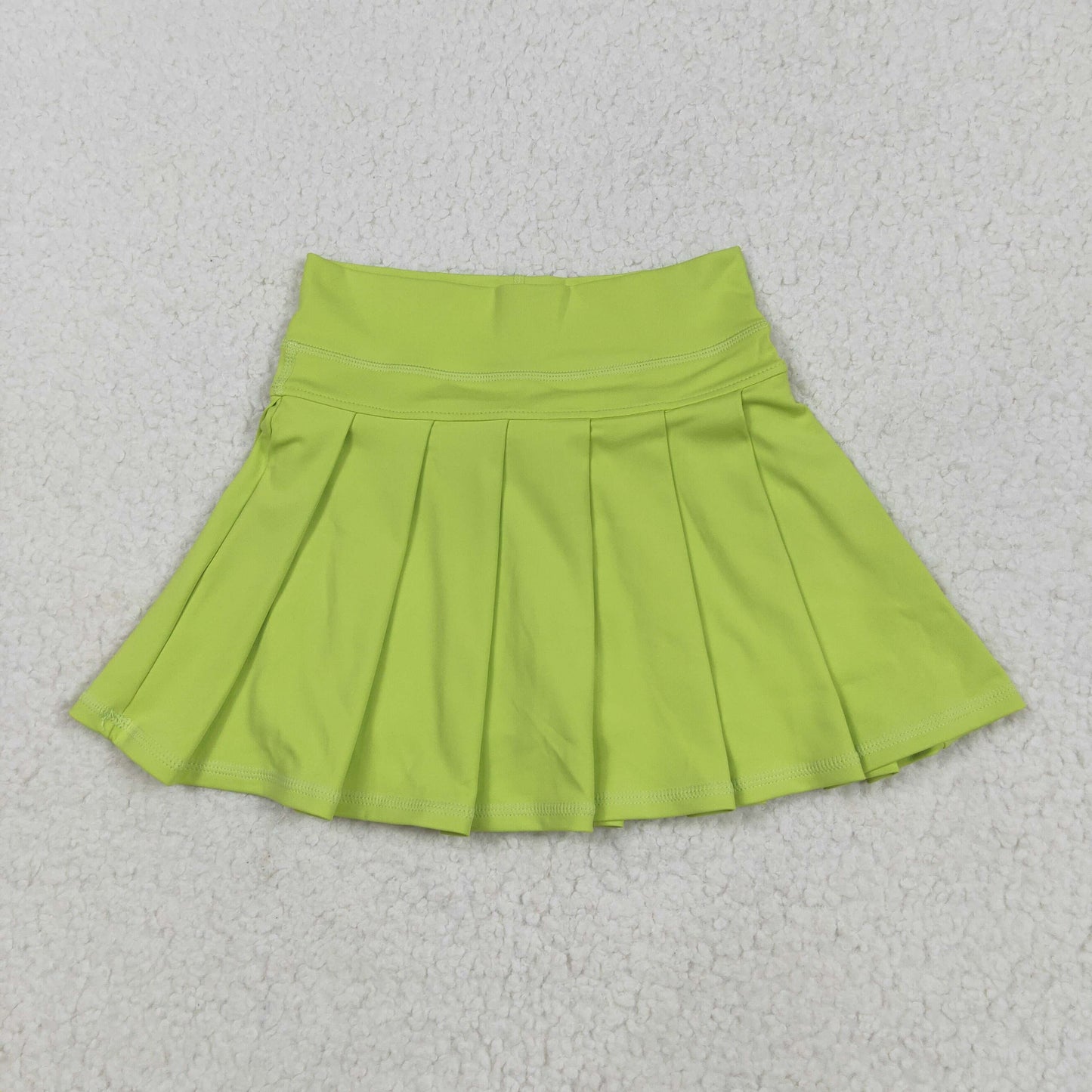 Kids Girls Solid Color Yoga Skort