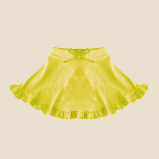 GLK0090 Baby Girls Yellow Ative Skirt Preorder