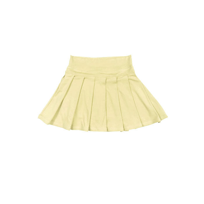 GLK0214 Baby Girls Light Yellow Active Skirt Preorder