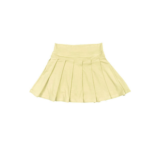 GLK0214 Baby Girls Light Yellow Active Skirt Preorder