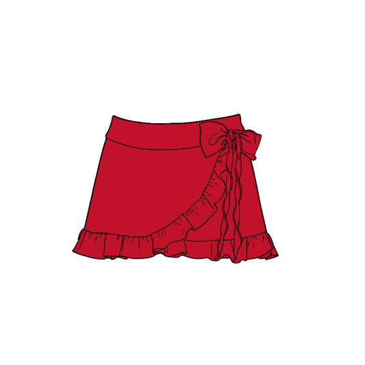 GLK0215 Baby Girls Red Active Skirt Preorder