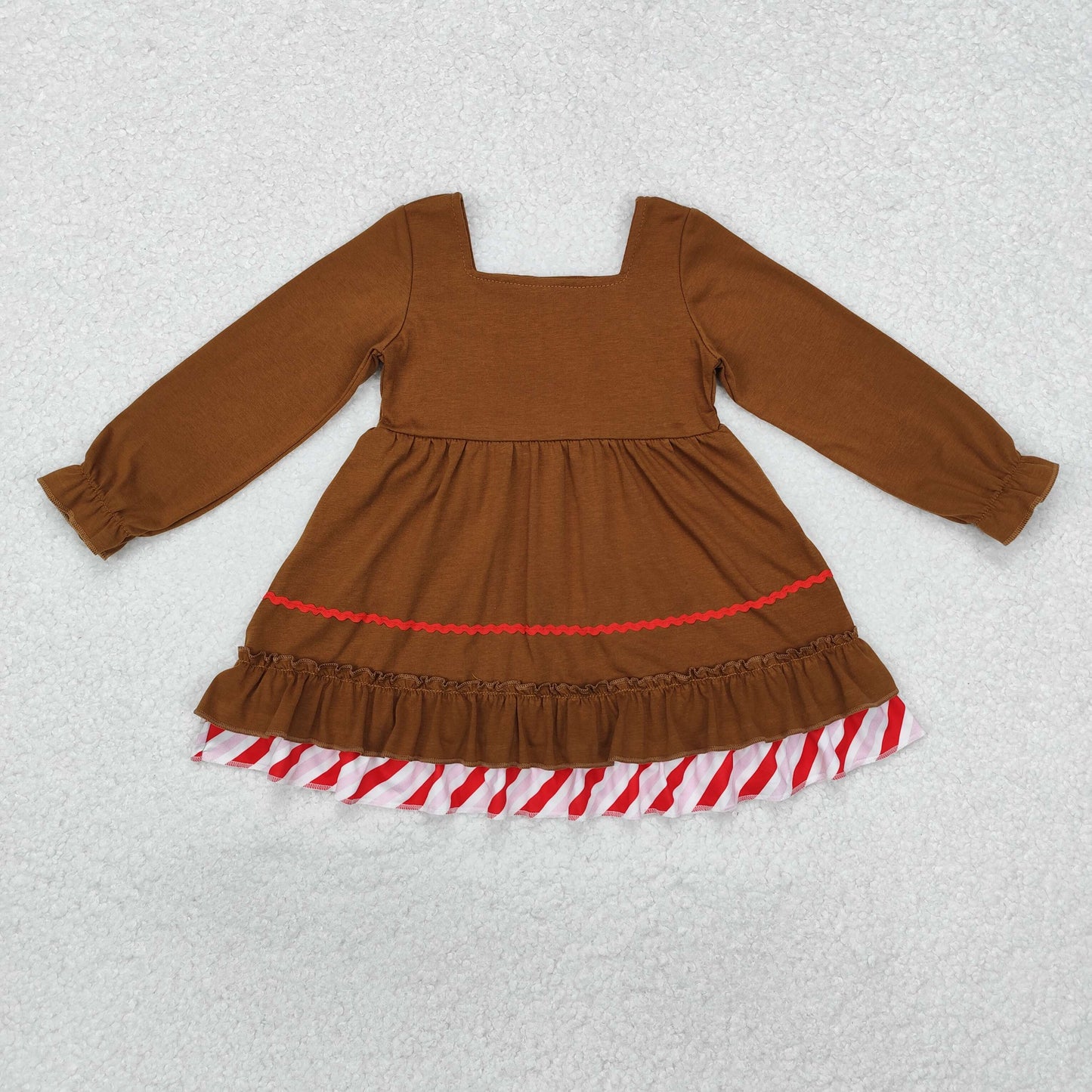 Baby Girls Sister Christmas Gingerbread  Set and Dress