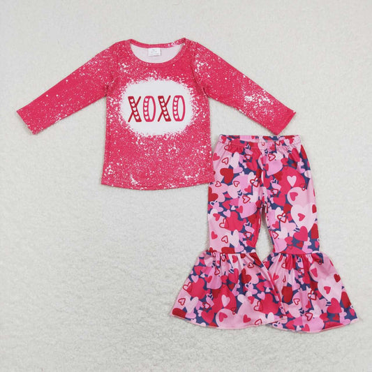 Valentine's Day Baby Girls Set XOXO